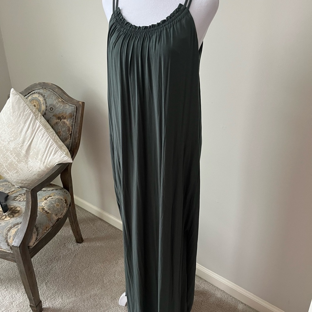 Soma Olive Maxi Dress- New with Tags